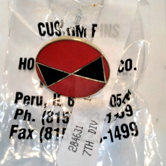 Military pushback lapel tie pins lot of 7 assorted - Picture 7 of 8